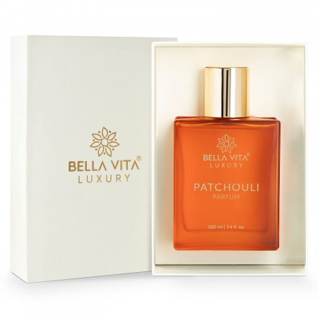 Bella Vita Organic Patchouli Parfum Unisex Perfume For Men & Women with Long Lasting Sweet, Spicy, Smokey Fragrance, 100 ML