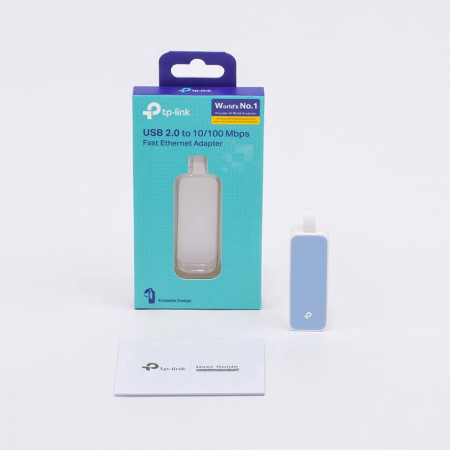 TP-Link UE200 USB 2.0 to 100 Mbps Ethernet Network Adapter - Plug and Play