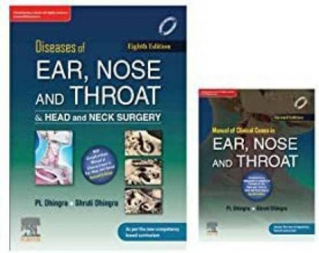 Diseases of Ear, Nose & Throat and Head & Neck Surgery, 8e & Manual of Clinical Cases in Ear, Nose and Throat, 2e