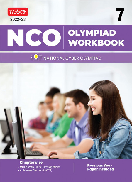 National Cyber Olympiad (NCO) Work Book for Class 7 - Quick Recap, MCQs, Previous Years Solved Paper and Achievers Section - NCO Olympiad Books For 2022-2023 Exam Paperback – 5 April 2022