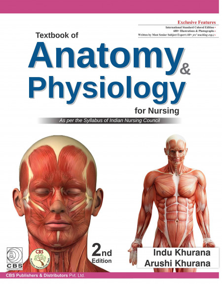 Textbook Of Anatomy And Physiology For Bsc Nursing 2Ed (Pb 2020)