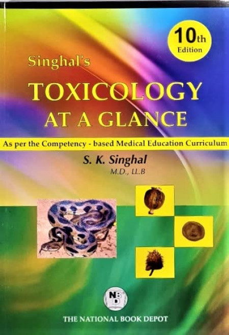 Singhal's Toxicology at a Glance - 10th Ed./2022 [English Edition]