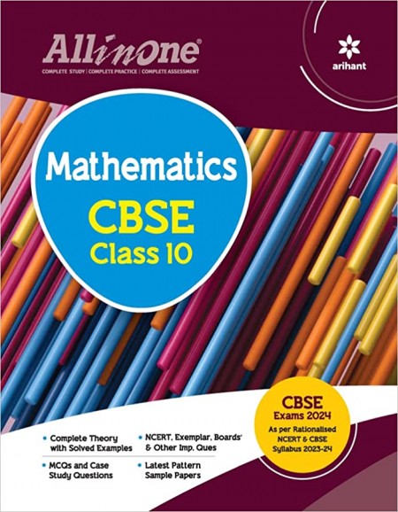 Arihant All In One Class 10th Mathematics for CBSE Exam 2024