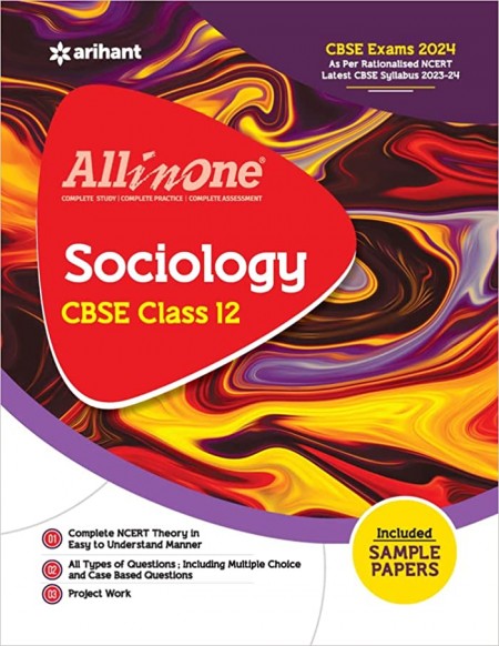 Arihant All In One Class 12th Sociology for CBSE Exam 2024