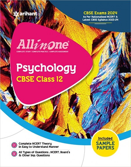 Arihant All In One Class 12th Psychology for CBSE Exam 2024