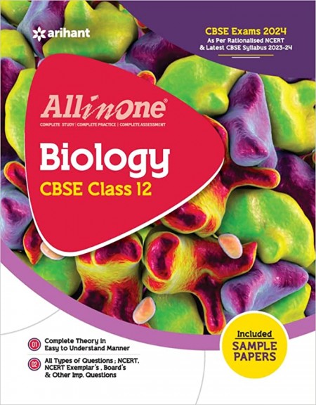 Arihant All In One Class 12th Biology for CBSE Exam 2024