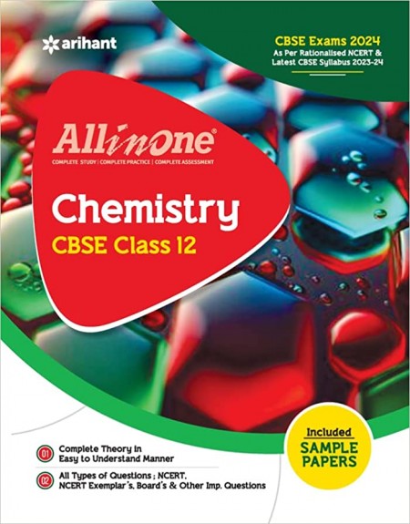 Arihant All In One Class 12th Chemistry for CBSE Exam 2024