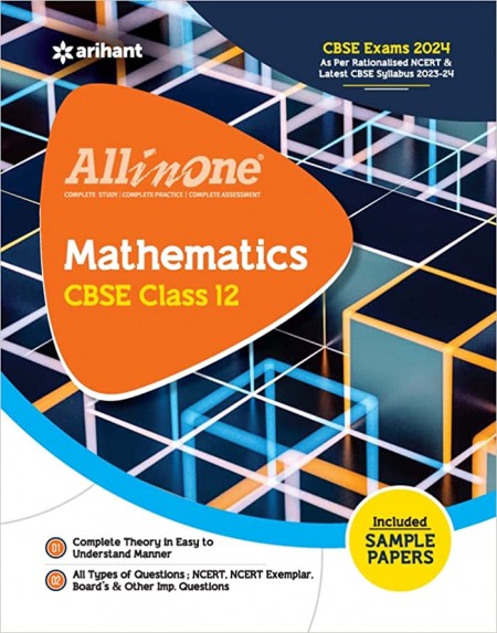 Arihant All In One Class 12th Mathematics for CBSE Exam 2024