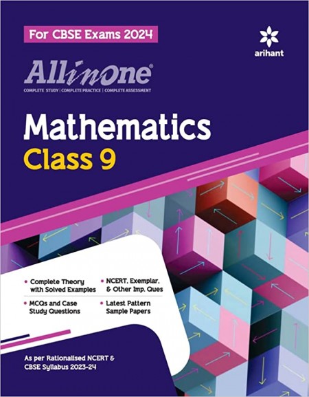 Arihant All In One Class 9th Mathematics for CBSE Exam 2024