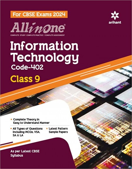 Arihant All In One Class 9th Information Technology for CBSE Exam 2024