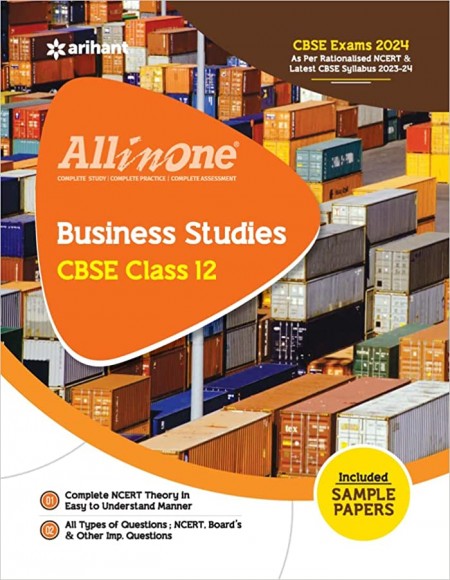 Arihant All In One Class 12th Business Studies for CBSE Exam 2024