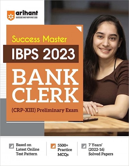 Success Master IBPS CRP-XIII Bank Clerk Preliminary Exam Guide 2023