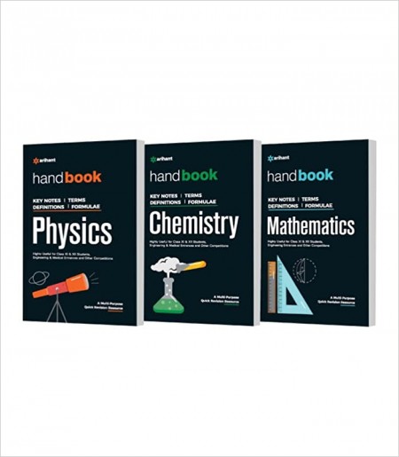 Handbook of Physics, Chemistry, Mathematics (Combo set of 3 books)