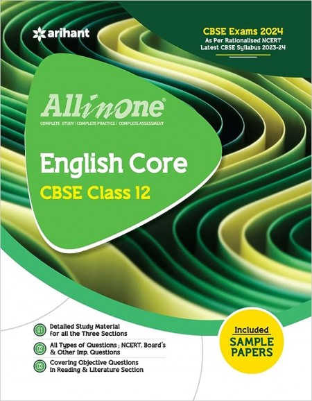 Arihant All In One Class 12th English Core for CBSE Exam 2024