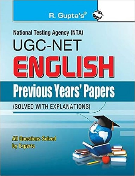 NTA-UGC-NET/JRF: English (Paper I & Paper II) Previous Years' Papers (Solved)