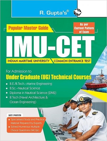 Indian Maritime University (IMU) Common Entrance Test Guide (For UG Technical Courses)