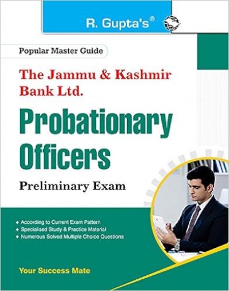 The Jammu & Kashmir Bank Ltd. Probationary Officers (Preliminary) Exam Guide