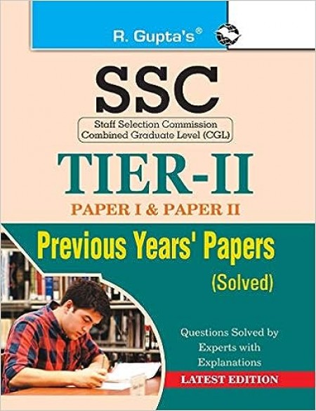 SSC: Tier-II (Paper-I & II) Previous Years' Papers (Solved)